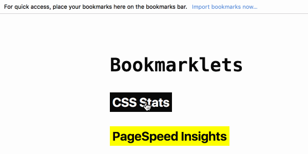 A screen recording of someone dragging a bookmarklet from this page to their browser's bookmarks bar